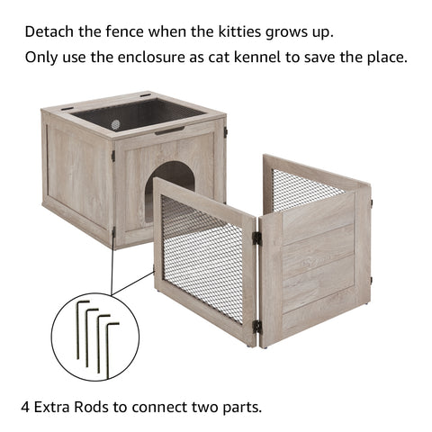 Unipaws 3 in 1 Mutil Purpose Cat Birthing Nesting Box