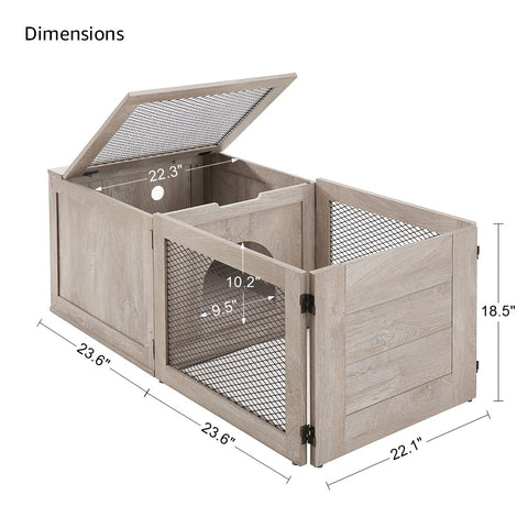 Unipaws 3 in 1 Mutil Purpose Cat Birthing Nesting Box