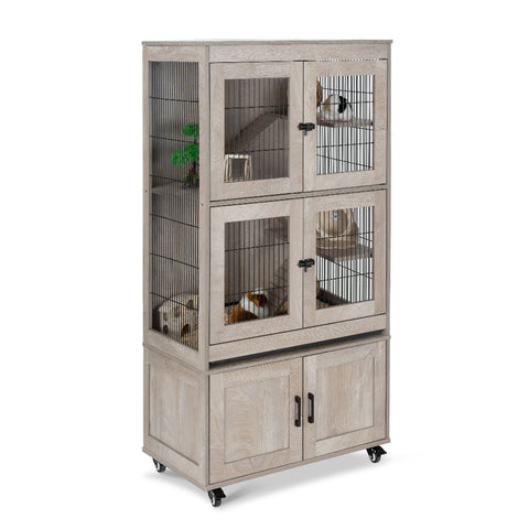 Unipaws Ferret Cage with Storage