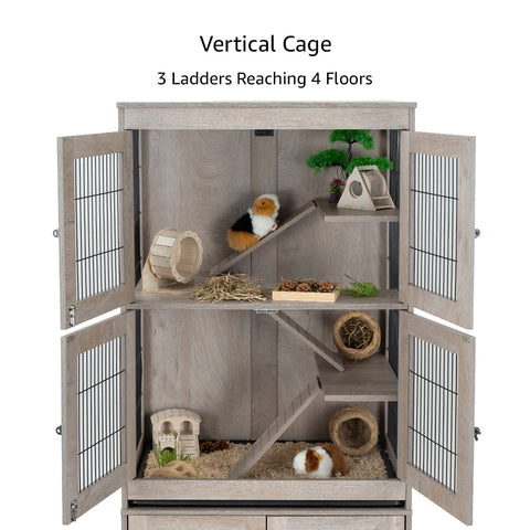 Unipaws Ferret Cage with Storage