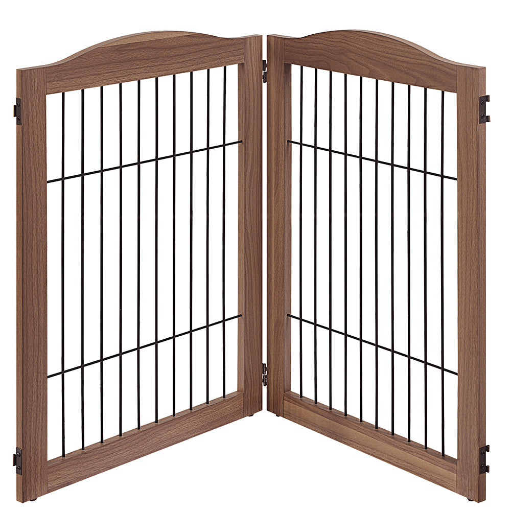 Corner dog gate best sale